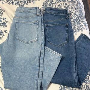 2 pairs of Old Navy O.G. Straight jeans
